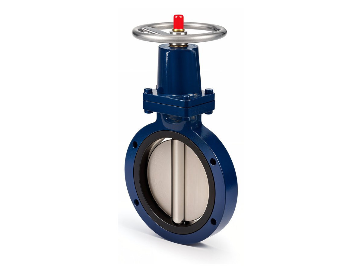 Cast Iron Wafer Butterfly Valve EPDM seat chilled water